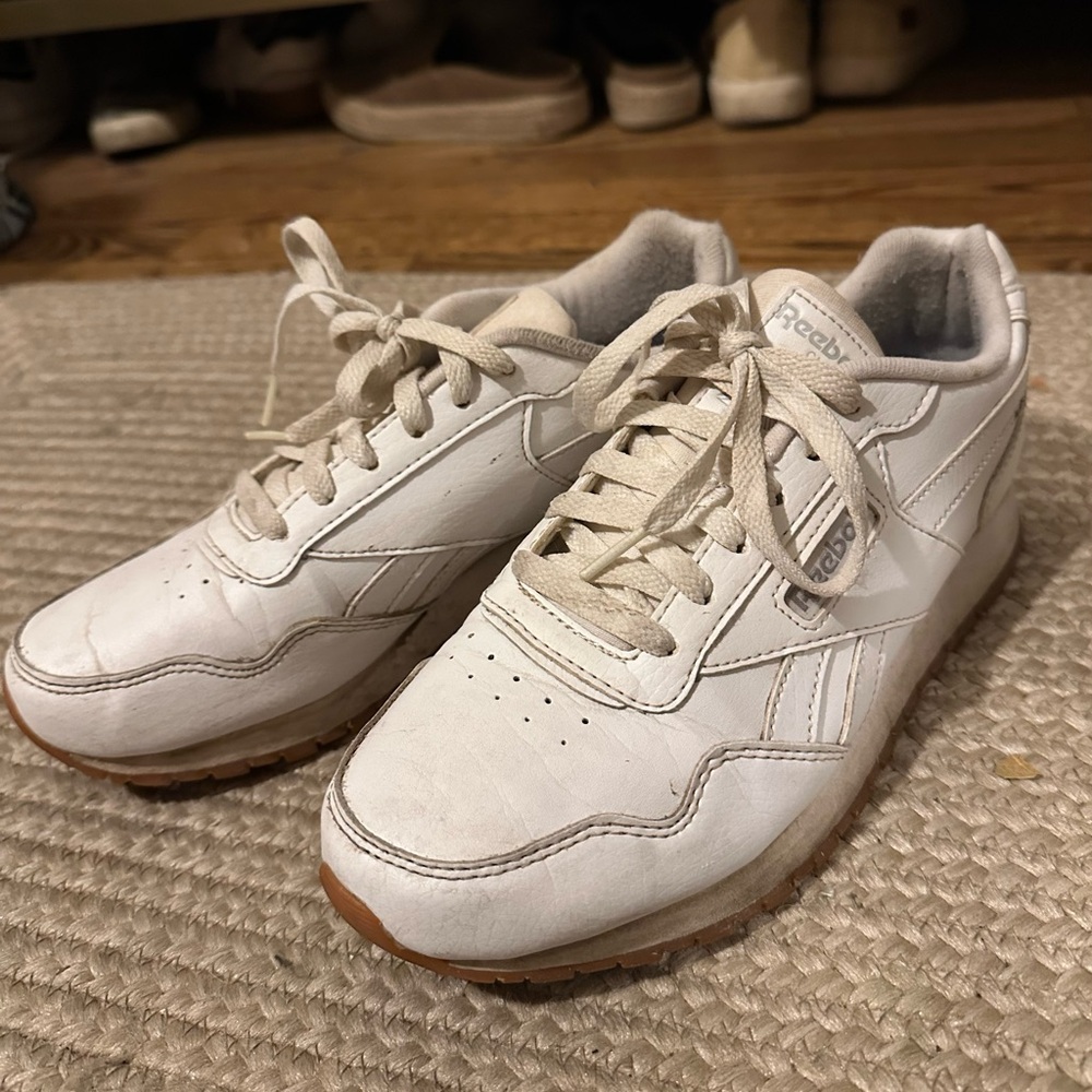 White Reebok Original Sneakers